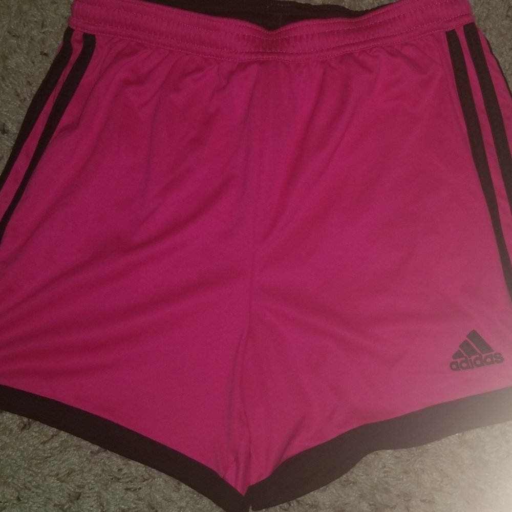 Adidas girls shorts large soccer basketball